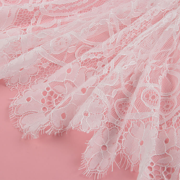 Lace Fabric Dress Eyelash for Women's Wear Wholesale Supplier 6